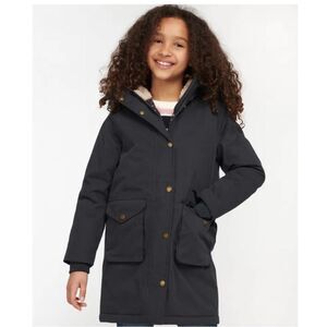 Barbour Girls Waterproof Hooded Jacket size M